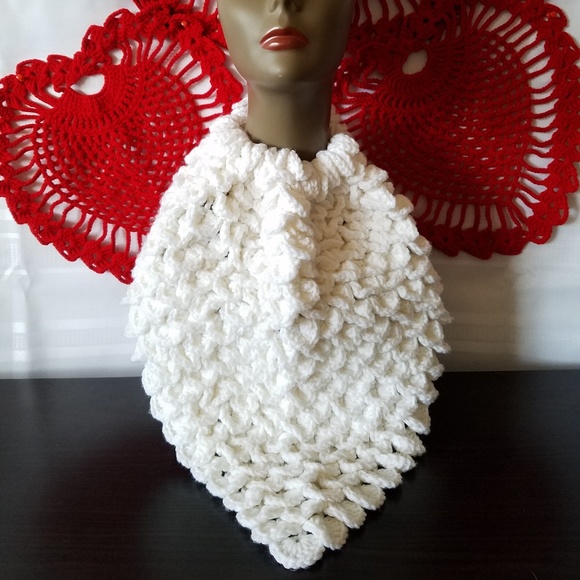 Crochet, Ascot, Scarf, Cowl - Picture 1 of 4